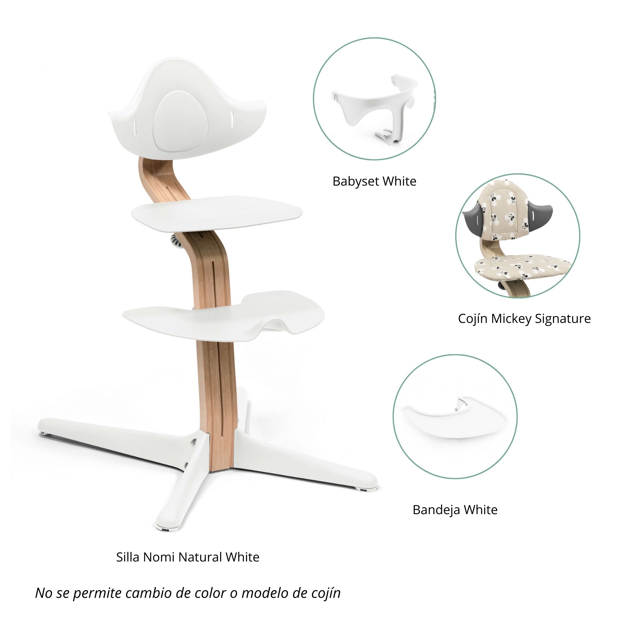 Barra Metálica 2 Piezas para Silla Tripp Trapp Stokke – Seguridad y Funcionalidad