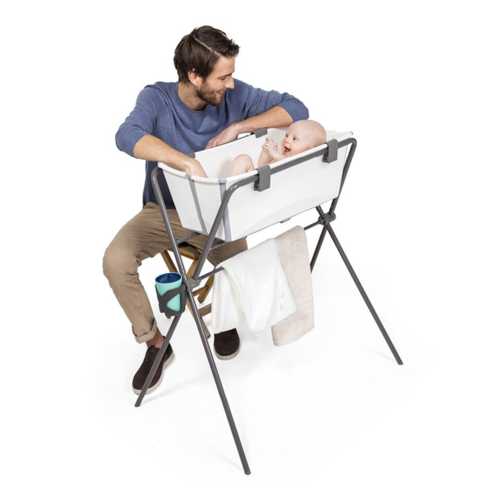 PACK SOPORTE DE PIE + FLEXI BATH BUNDLE + NEWBORN SUPPORT STOKKE