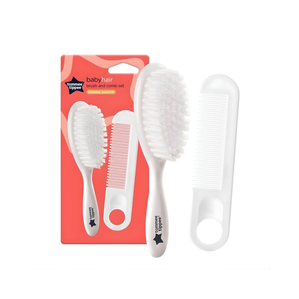 SET DE CEPILLO Y PEINE PARA EL CUIDADO DEL BEBÉ TOMME TIPPE