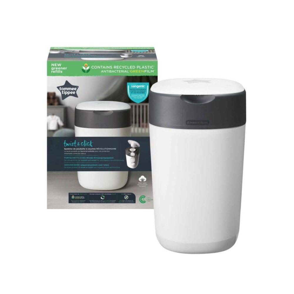 SISTEMA PARA DESECHAR PAÑALES TWIST & CLICK TOMMEE TIPPEE + 6REP