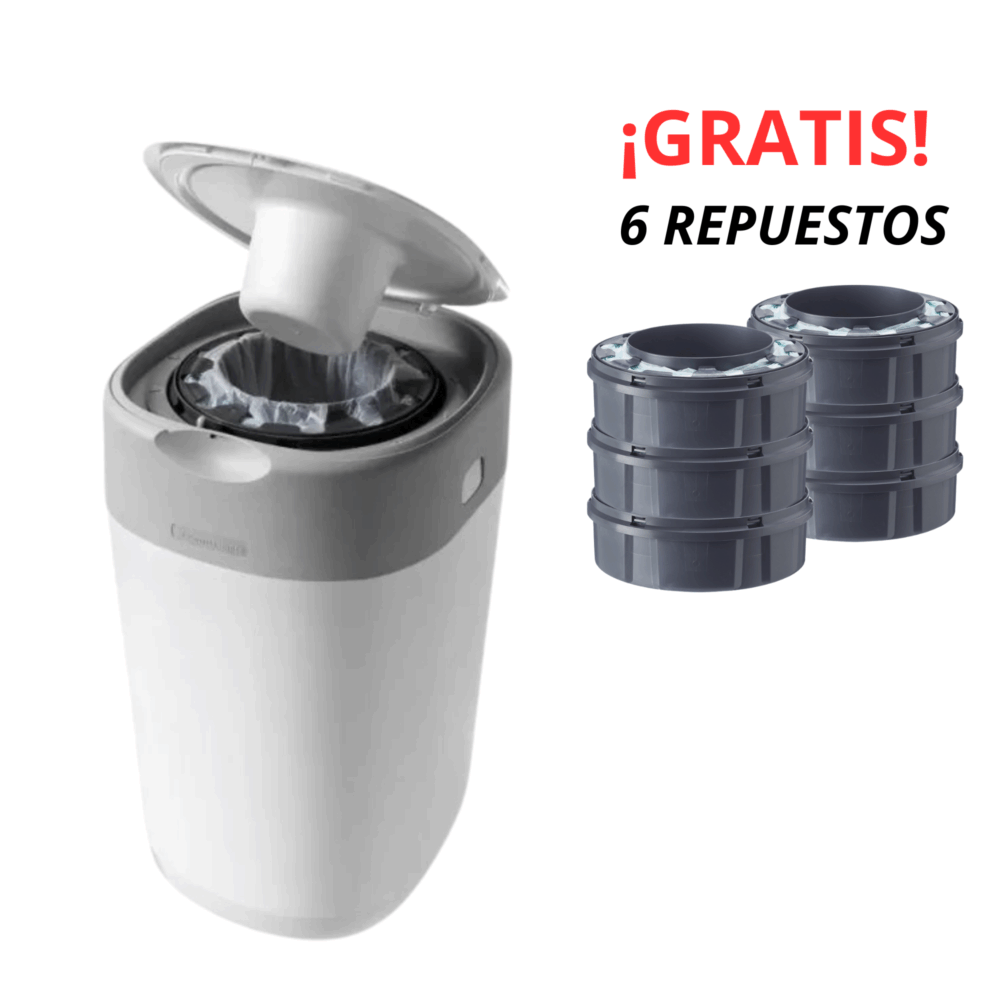 SISTEMA PARA DESECHAR PAÑALES TWIST & CLICK TOMMEE TIPPEE + 6REP