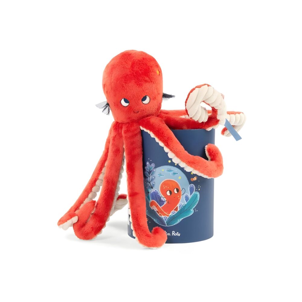 PELUCHE PULPO PAULIE EN CAJA MOULIN ROTY