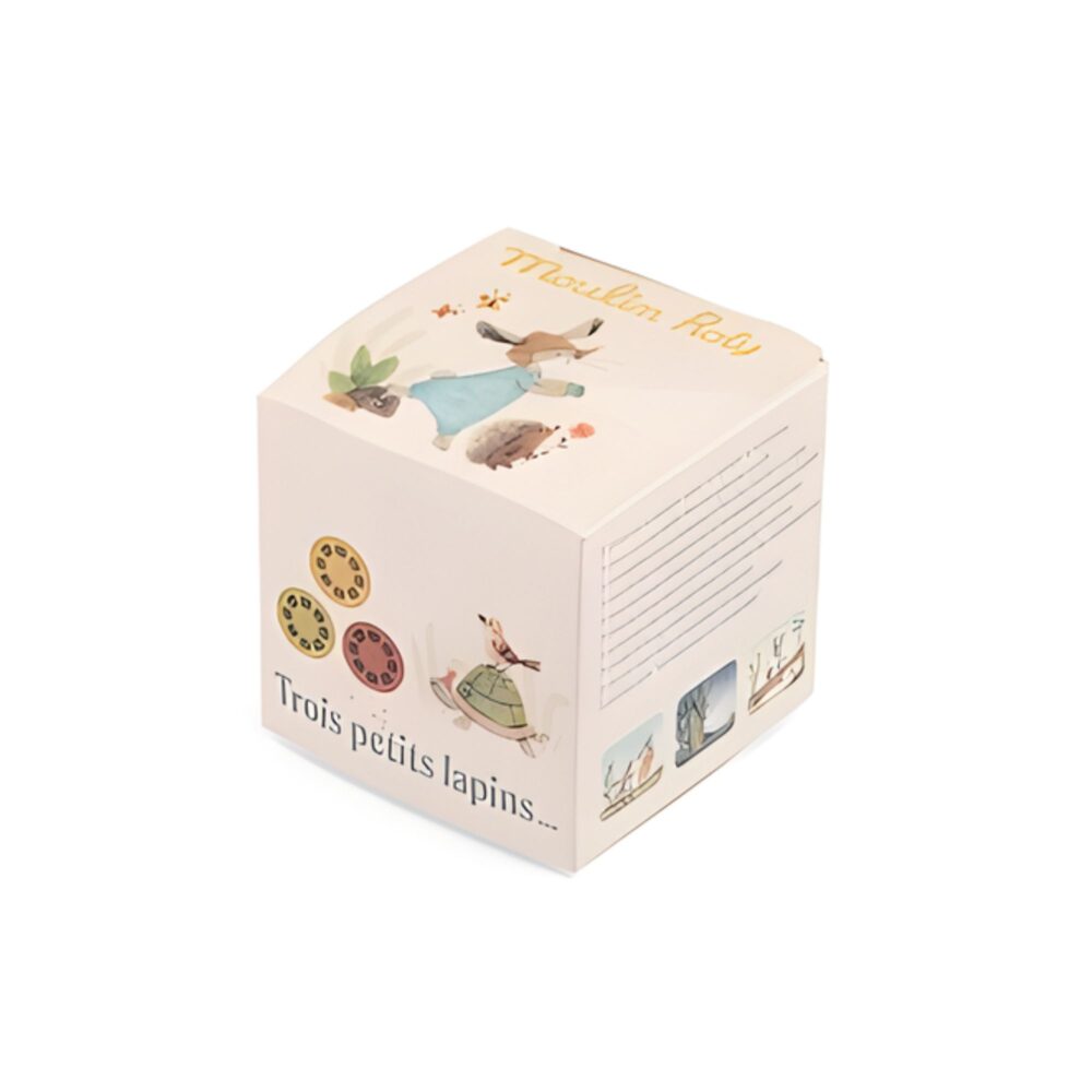 CAJA CON 3 DISCOS PARA LINTERNA MOULIN ROTY