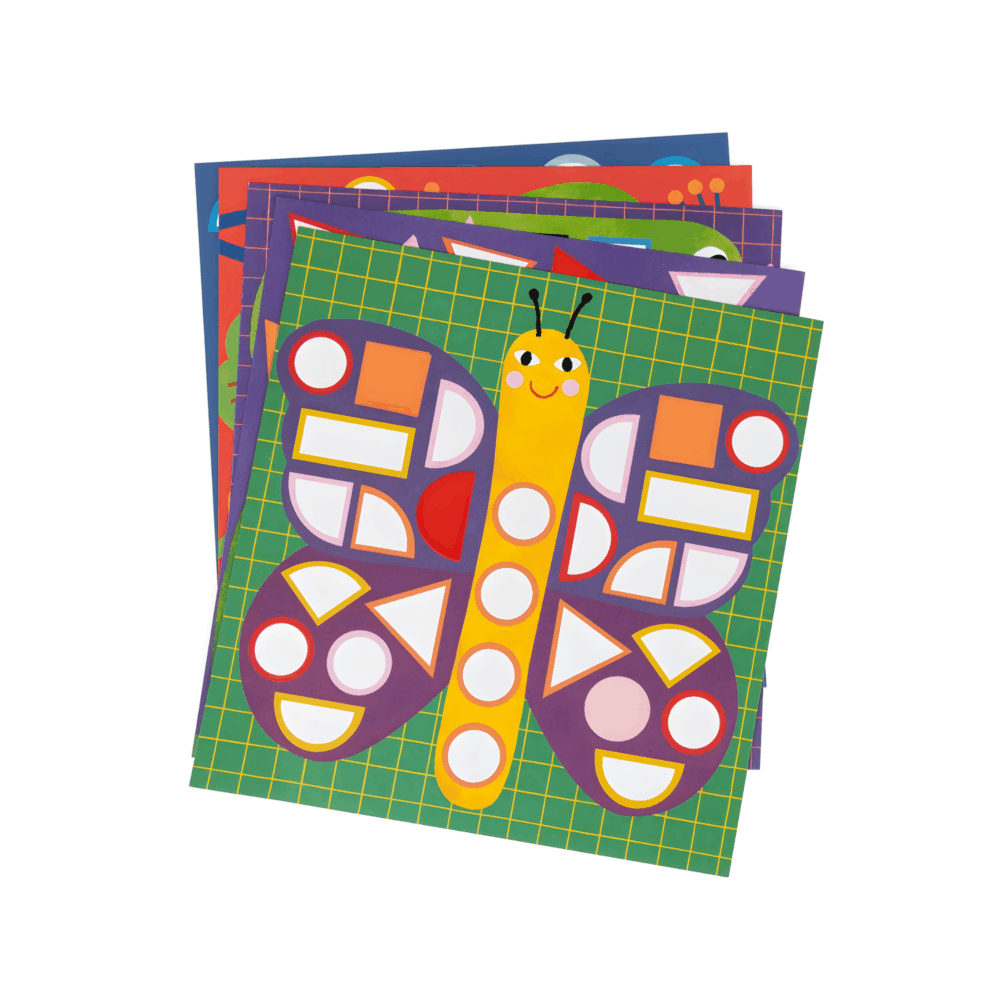 PEGATINAS GEOMÉTRICOS LES TOUPITIS MOULIN ROTY