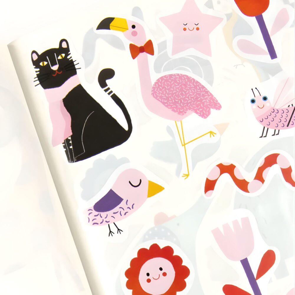 CUADERNO DE 300 PEGATINAS TOUPITIS MOULIN ROTY