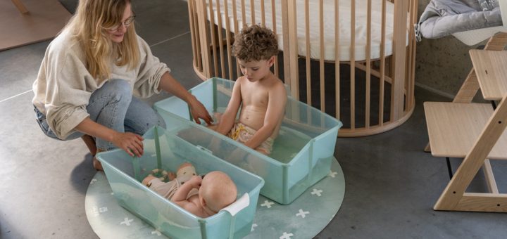 Cómo elegir la bañera ideal para tu bebé