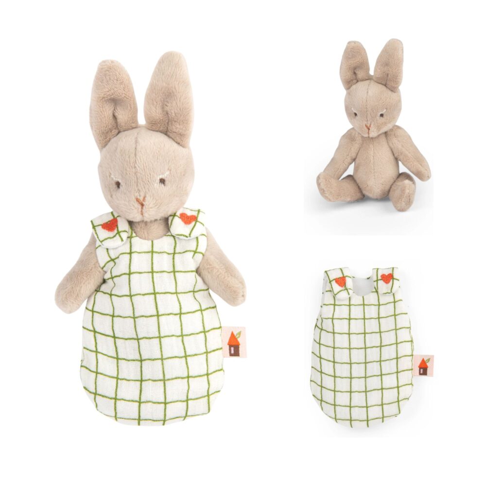 PELUCHE BABY NINE LA CONEJA LES MINOUCHKAS DE MOULIN ROTY