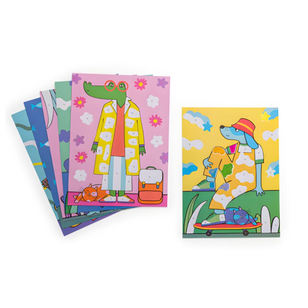 TARJETAS FANTÁSTICAS LOUFOQUES DE MOULIN ROTY