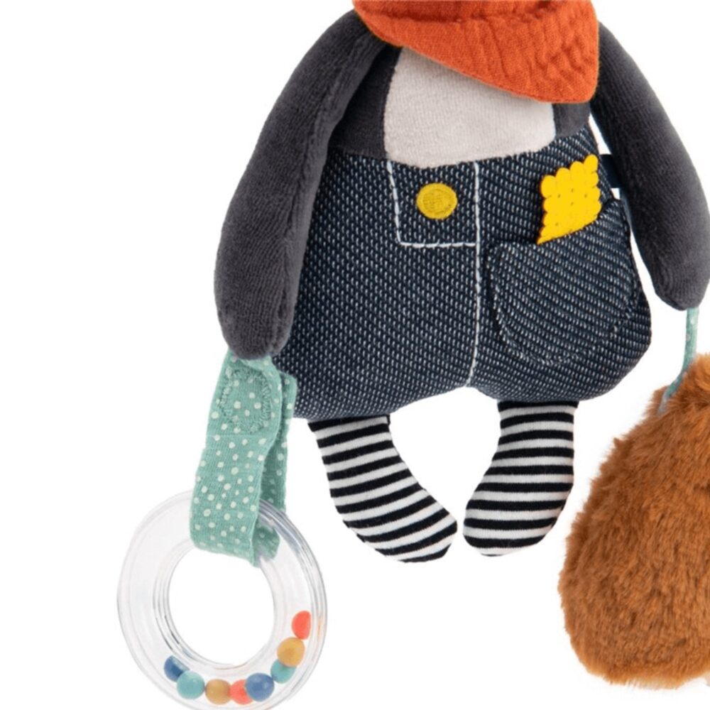 PERRO PUCE DE ACTIVIDADES PARA COLGAR