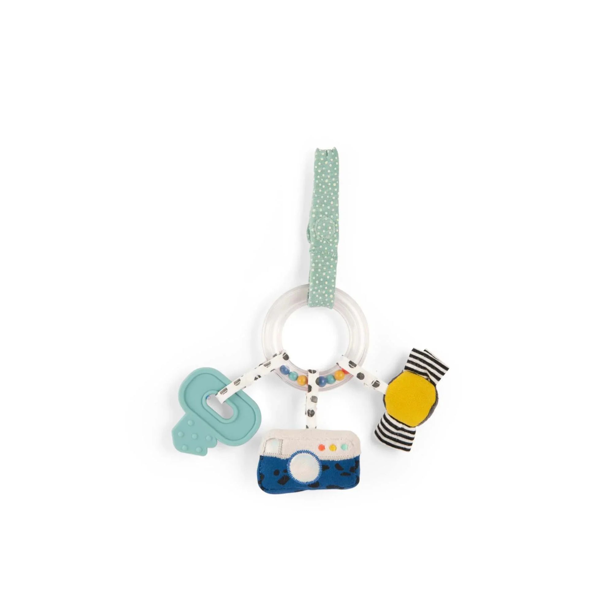 SONAJERO DE PERA CON ARO DE MADERA COLECCIÓN TRES CONEJITOS