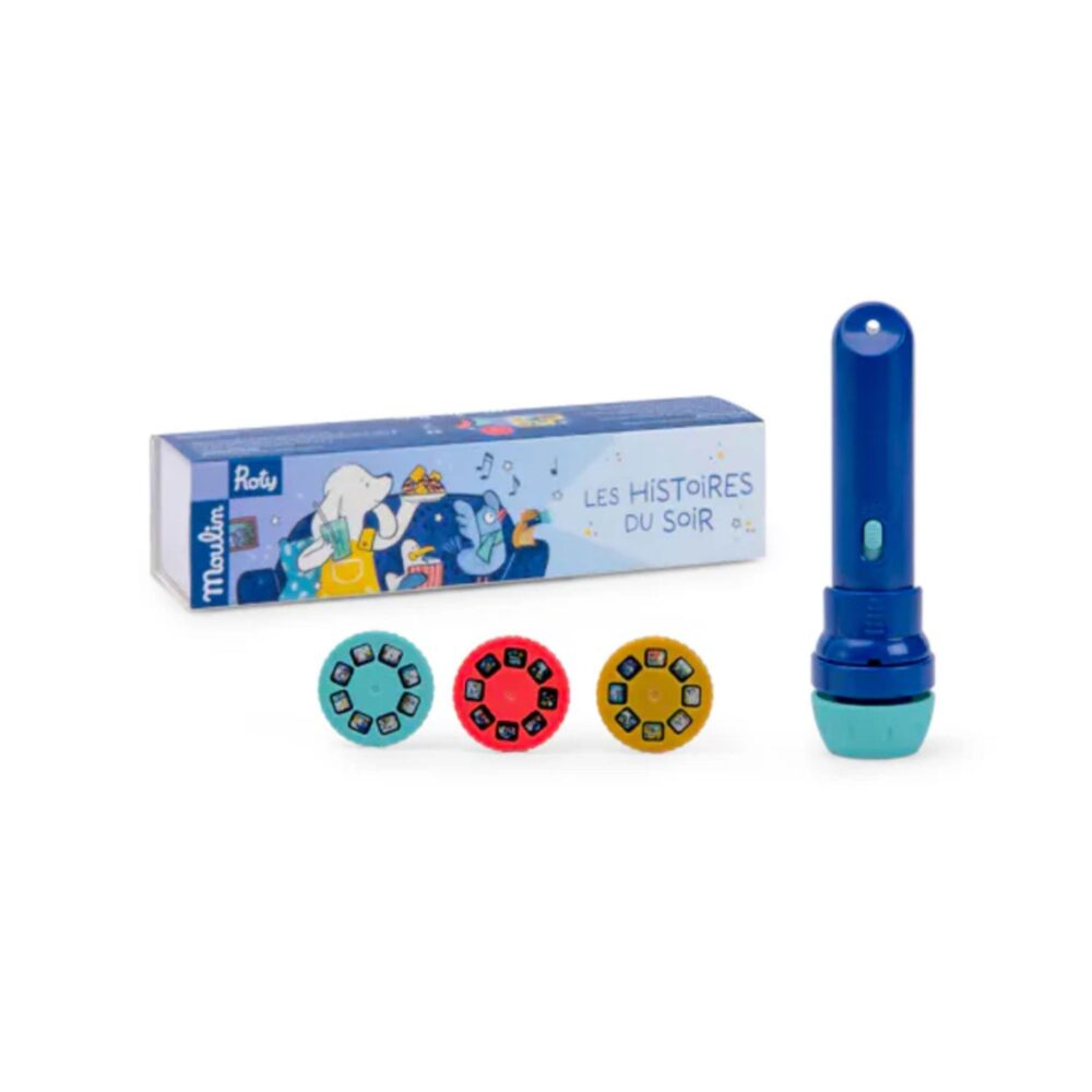 LINTERNA PROYECTOR DE HISTORIAS PUCE & PILOU