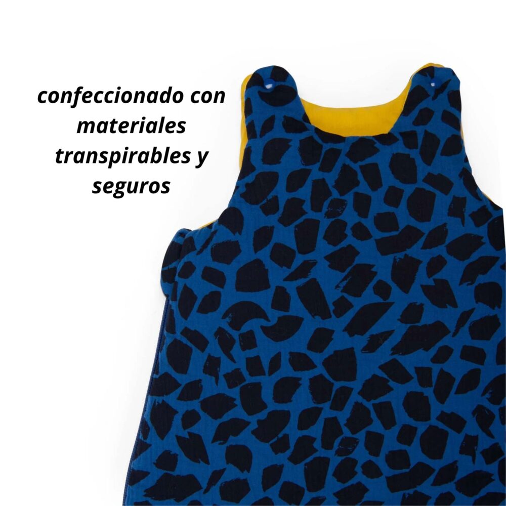 SACO DE DORMIR AZUL 70 CM PUCE & PILOU