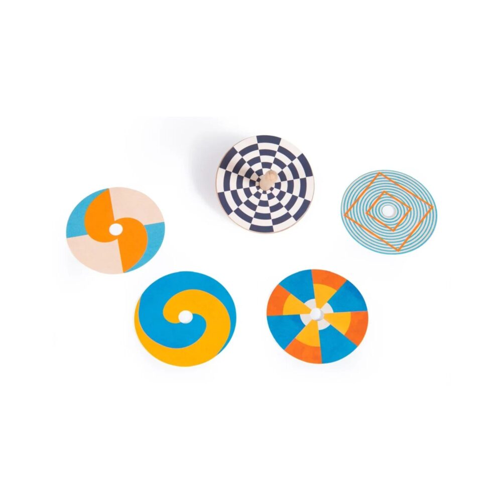 PEONZA ÓPTICA DE MADERA PEQUEÑAS