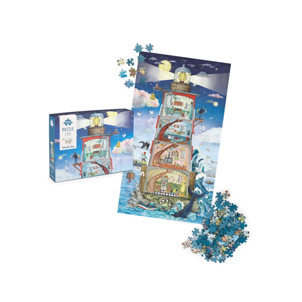 PUZZLE EL FARO JARDIN DU MOULIN (500 PIEZAS) MOULIN ROTY