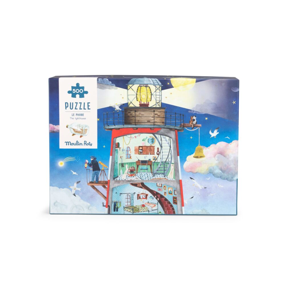 PUZZLE EL FARO JARDIN DU MOULIN (500 PIEZAS) MOULIN ROTY