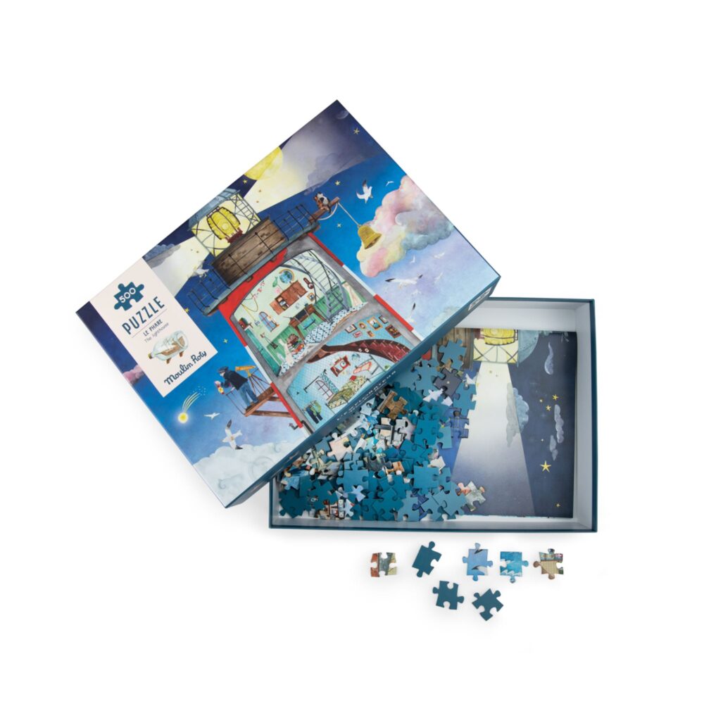 PUZZLE EL FARO JARDIN DU MOULIN (500 PIEZAS) MOULIN ROTY