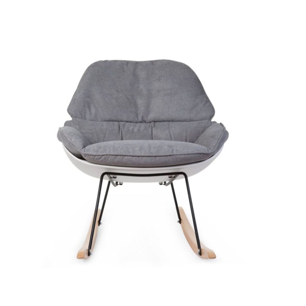 SILLA MECEDORA NEGRA + BLANQUECINO CHILDHOME