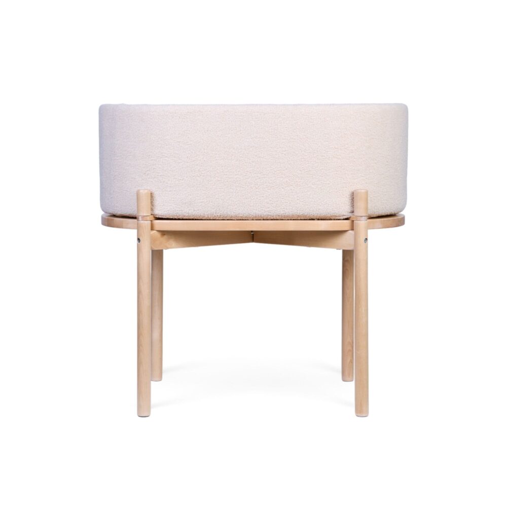 CUNA INFANTIL TEDDY 2 EN 1 BLANQUECINO 79x45x82 CM CHILDHOME