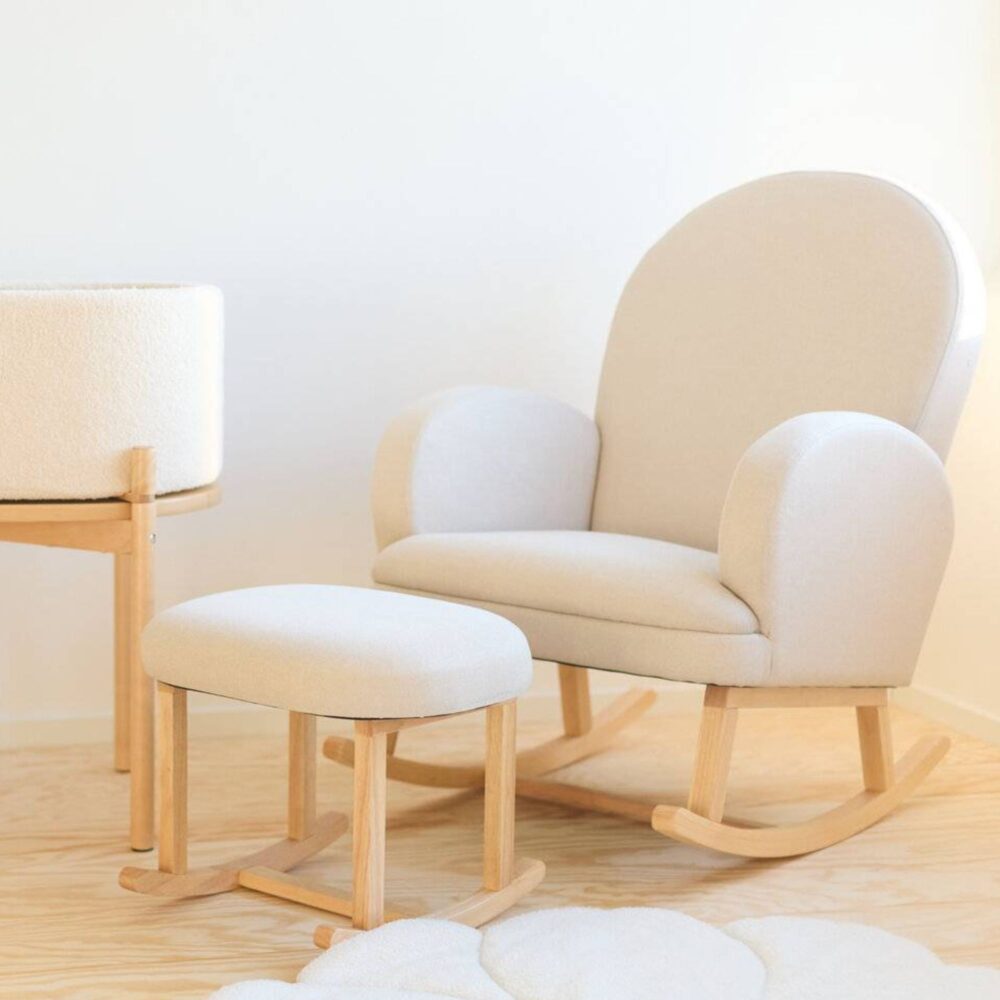 SILLA MECEDORA PARA ADULTO LINO BEIGE CHILDHOME