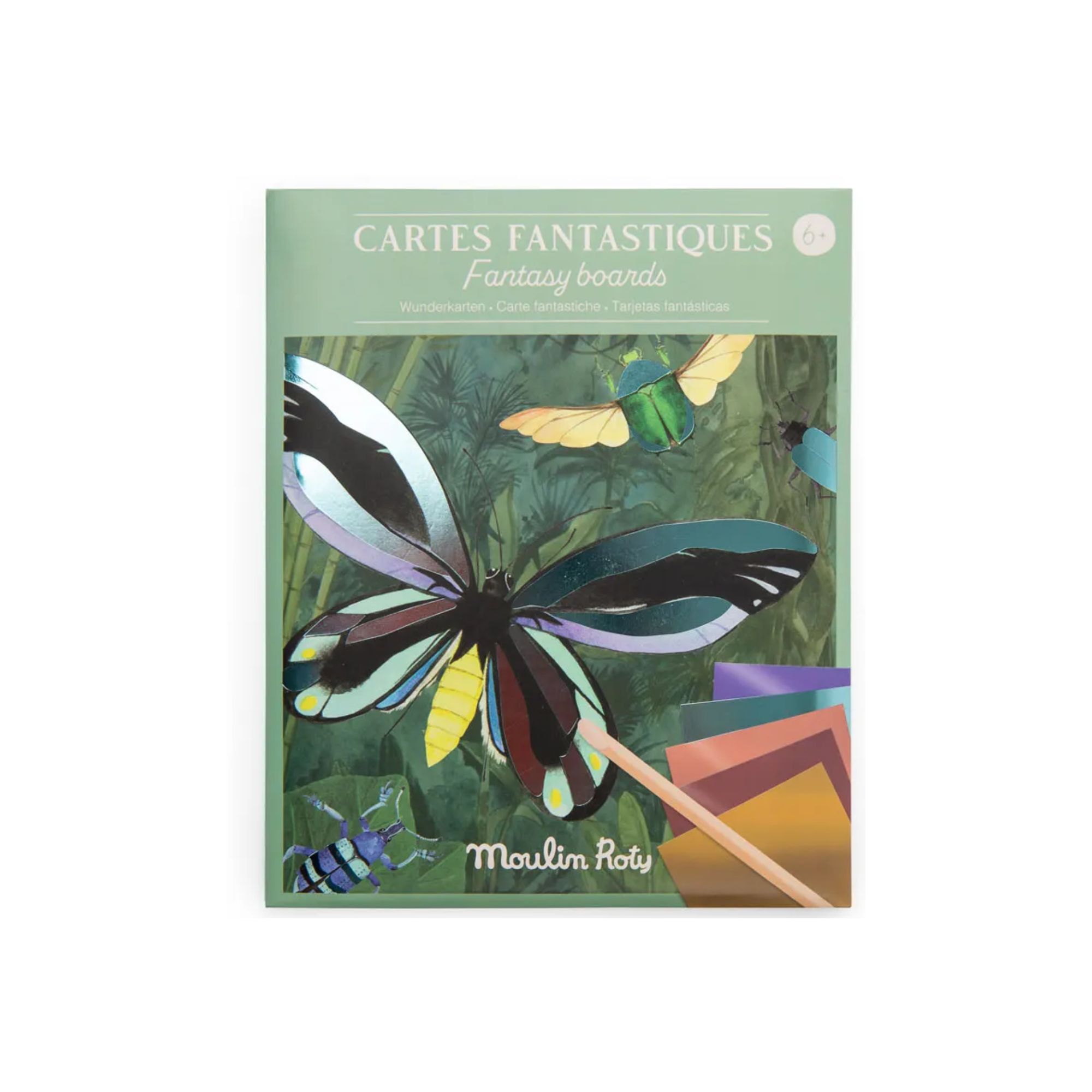 TROMPO DE COLORES GIROSCOPIO FASCINANTE COLECCIÓN LES PETITES MERVEILLES