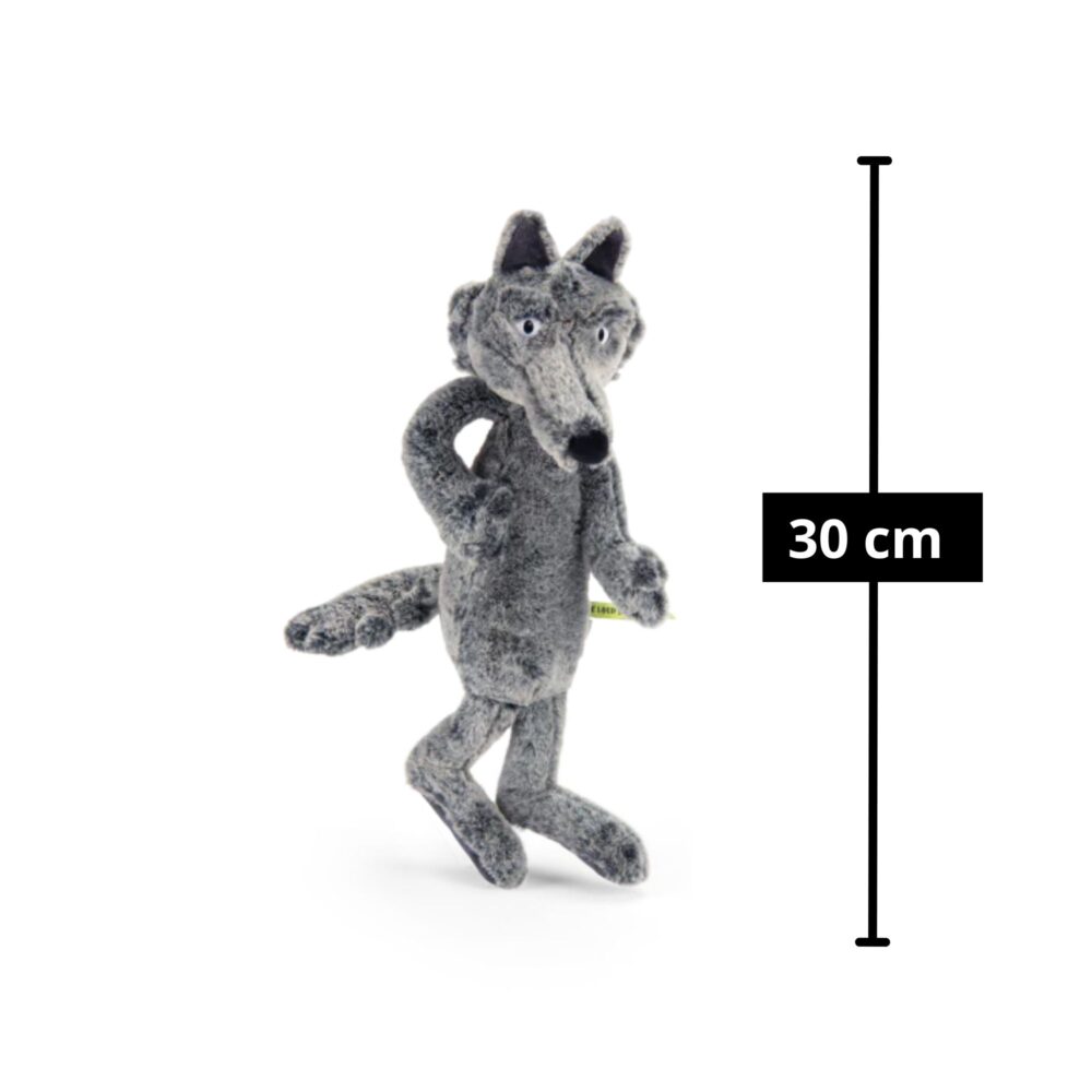 PELUCHE LOBO PEQUEÑO ESCUELA DEL OCIO