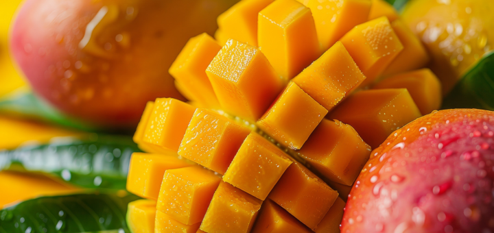 Papilla Refrescante de Mango, Pera y Coco