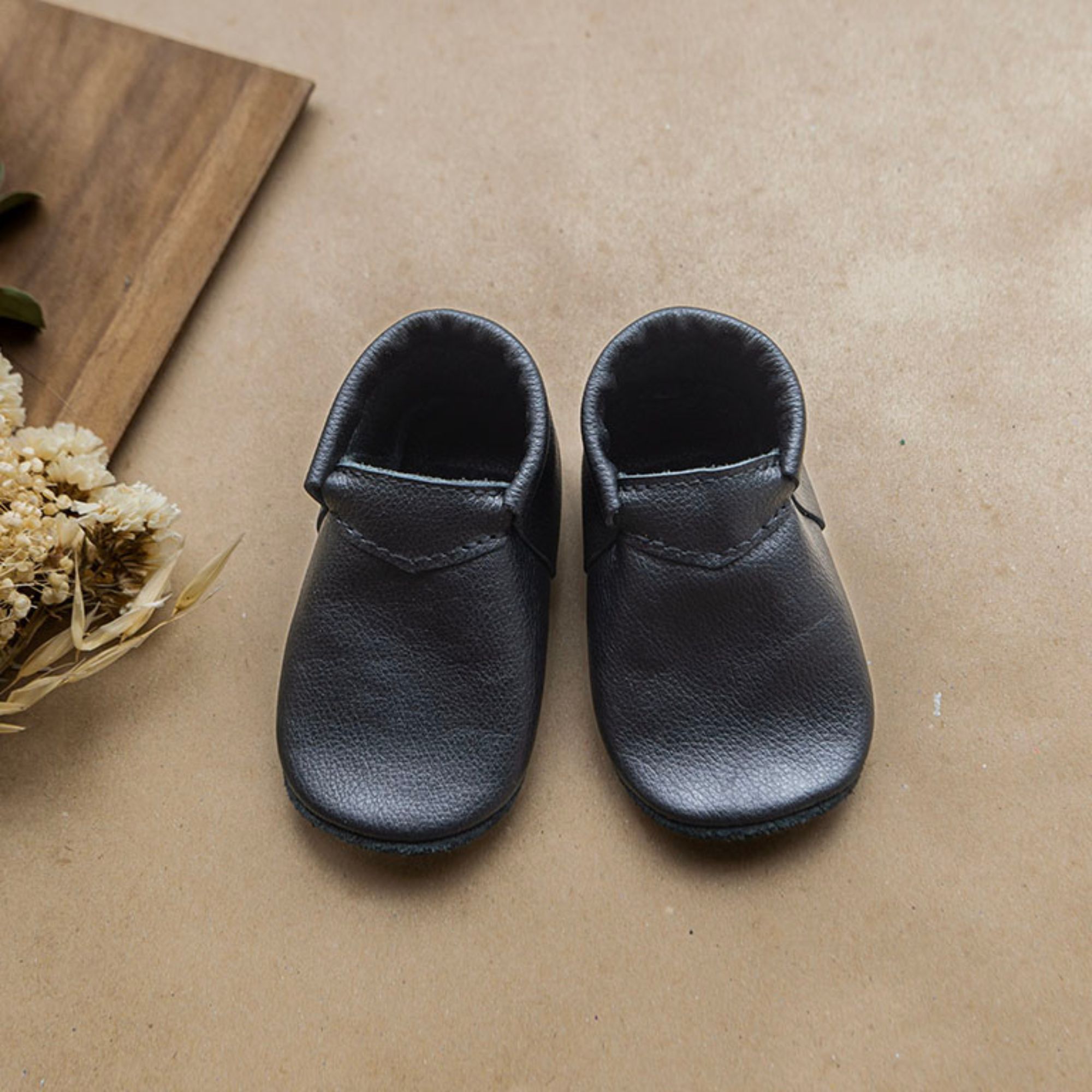 ZAPATOS JOLIE LAZO DORADO 100 % DE CUERO MINIMOX