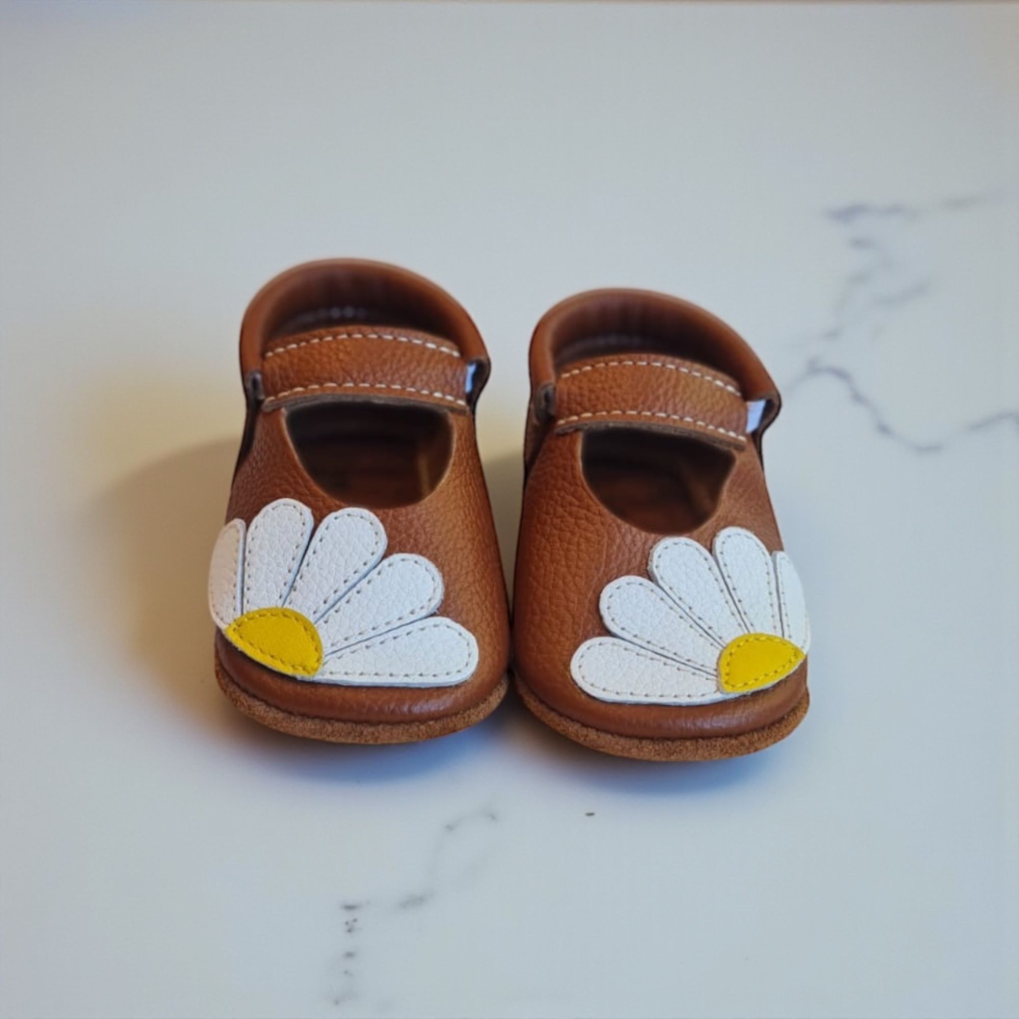 ZAPATOS JOLIE LAZO DORADO 100 % DE CUERO MINIMOX