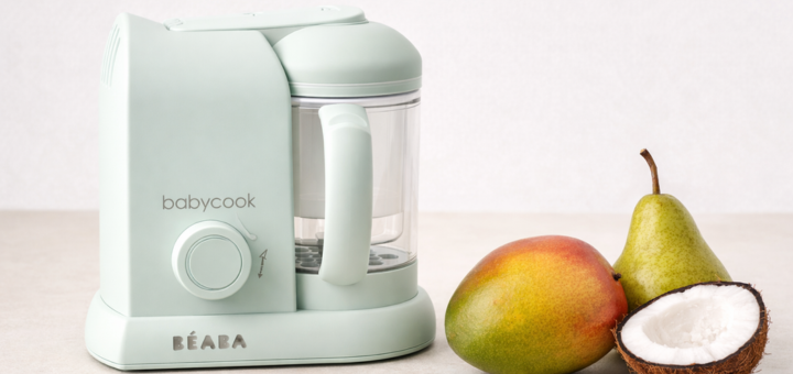 Papilla Refrescante de Mango, Pera y Coco