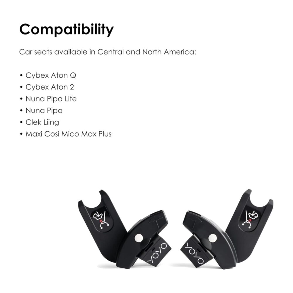 ADAPTADOR DE CAR SEAT TAMAÑO L PARA COCHE STOKKE YOYO² / YOYO³