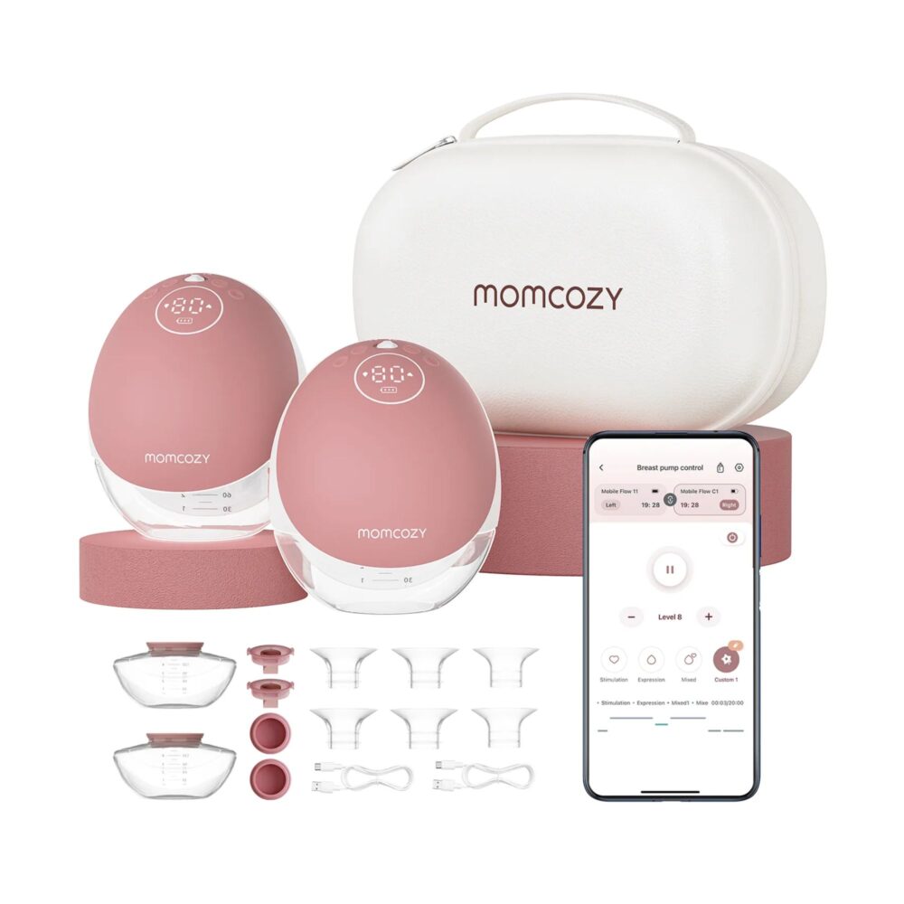 EXTRACTOR DE LECHE MATERNA DOBLE SUCION - MODELO M9 MOMCOZY