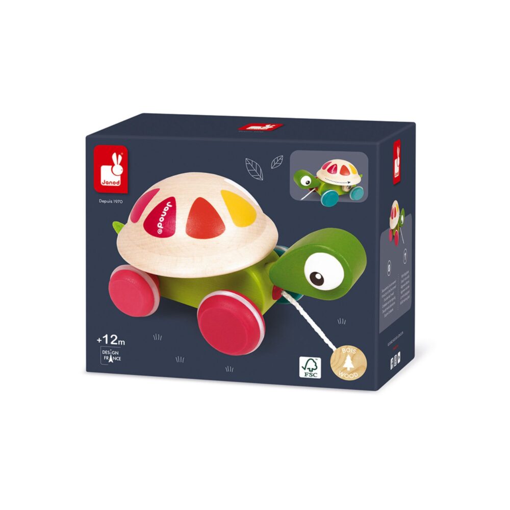 ZIGOLOS TORTUGA SONAJERO DE ARRASTRE JANOD