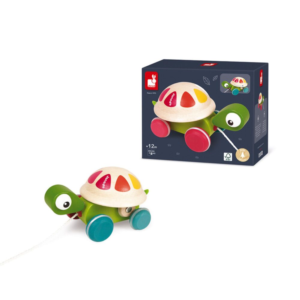 ZIGOLOS TORTUGA SONAJERO DE ARRASTRE JANOD