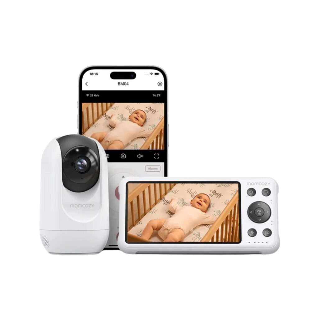 CÁMARA VIDEO BABY MONITOR LED MODELO BM04 MOMCOZY