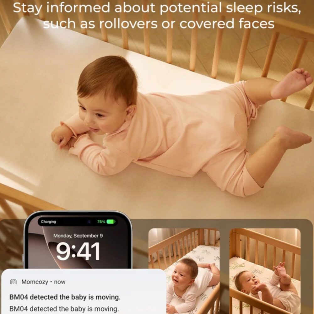 CÁMARA VIDEO BABY MONITOR LED MODELO BM04 MOMCOZY