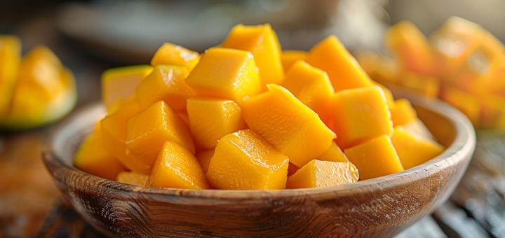 Papilla Veraniega de Mango y Pera para bebés Papilla Veraniega de Mango y Pera para bebés