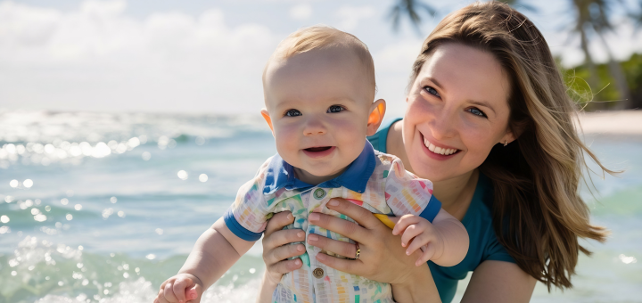 Cómo cuidar a tu bebé en la playa: Guía práctica para un verano seguro