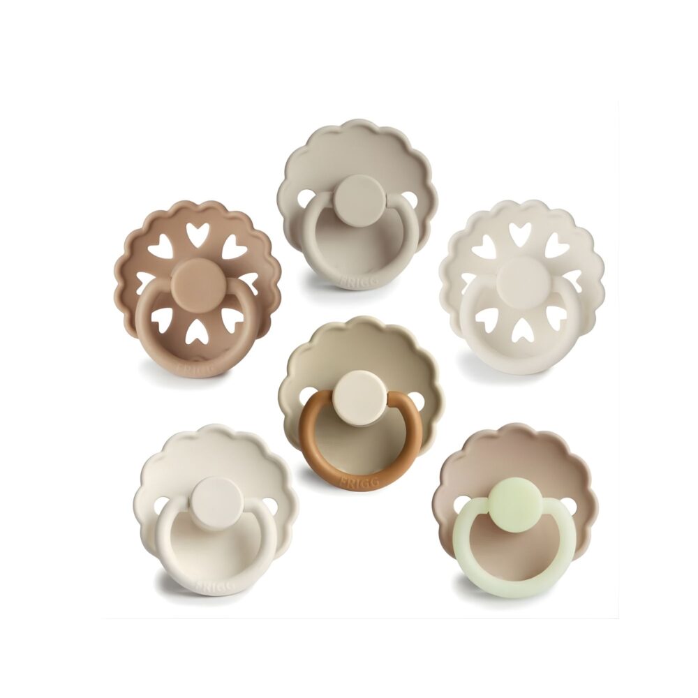 PACK 6 CHUPONES DE SILICONA CINNAMON CHARM MUNAI