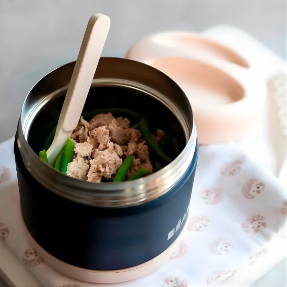 TERMO PORCIÓN ISOTÉRMICO DE ACERO INOXIDABLE PINK DE 500 ML BEABA