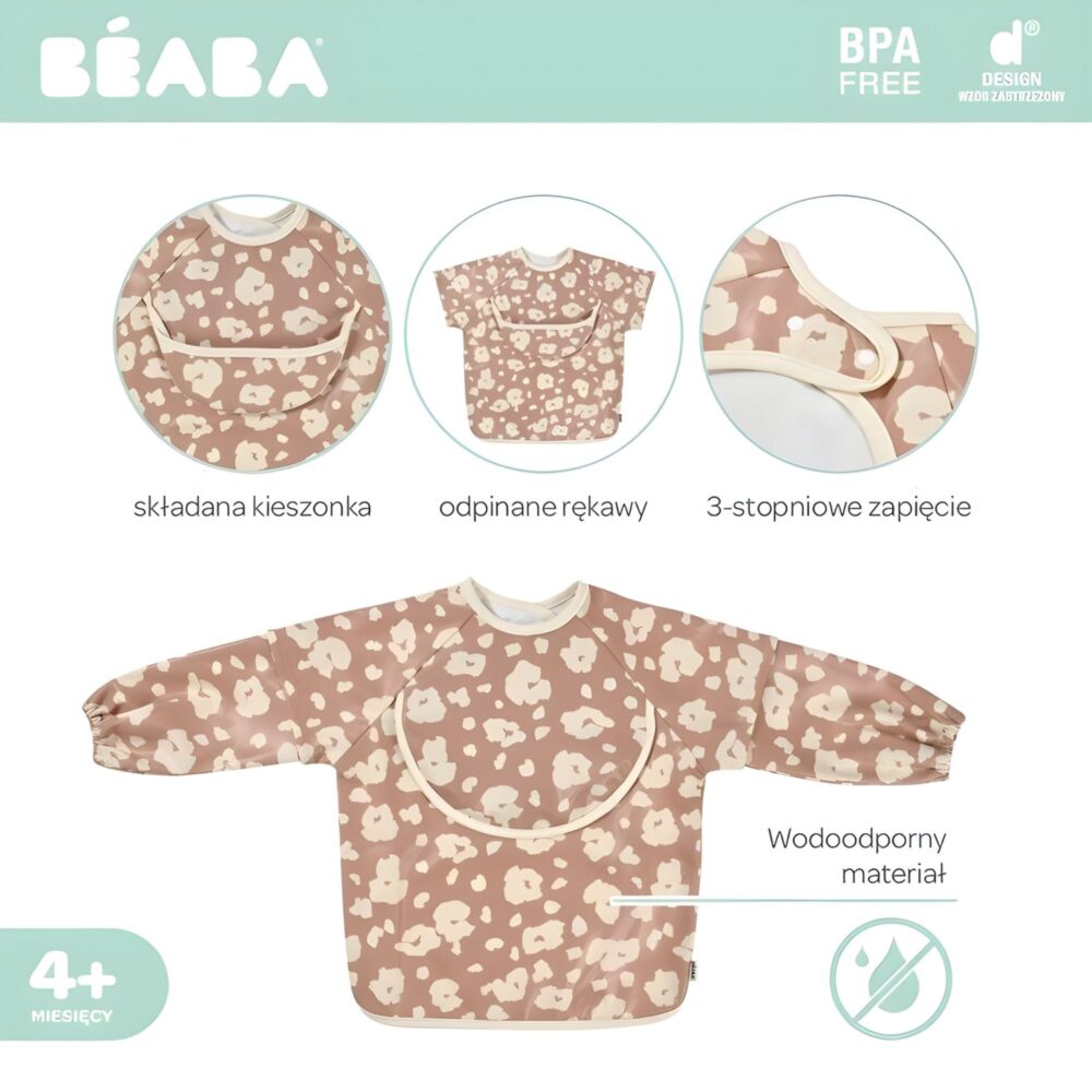 BABERO CON MANGAS DESMONTABLES 2 EN 1 SAVANNAH BEABA