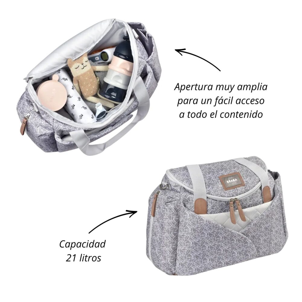 BOLSO CAMBIADOR MODELO SYDNEY JUNGLE BEABA