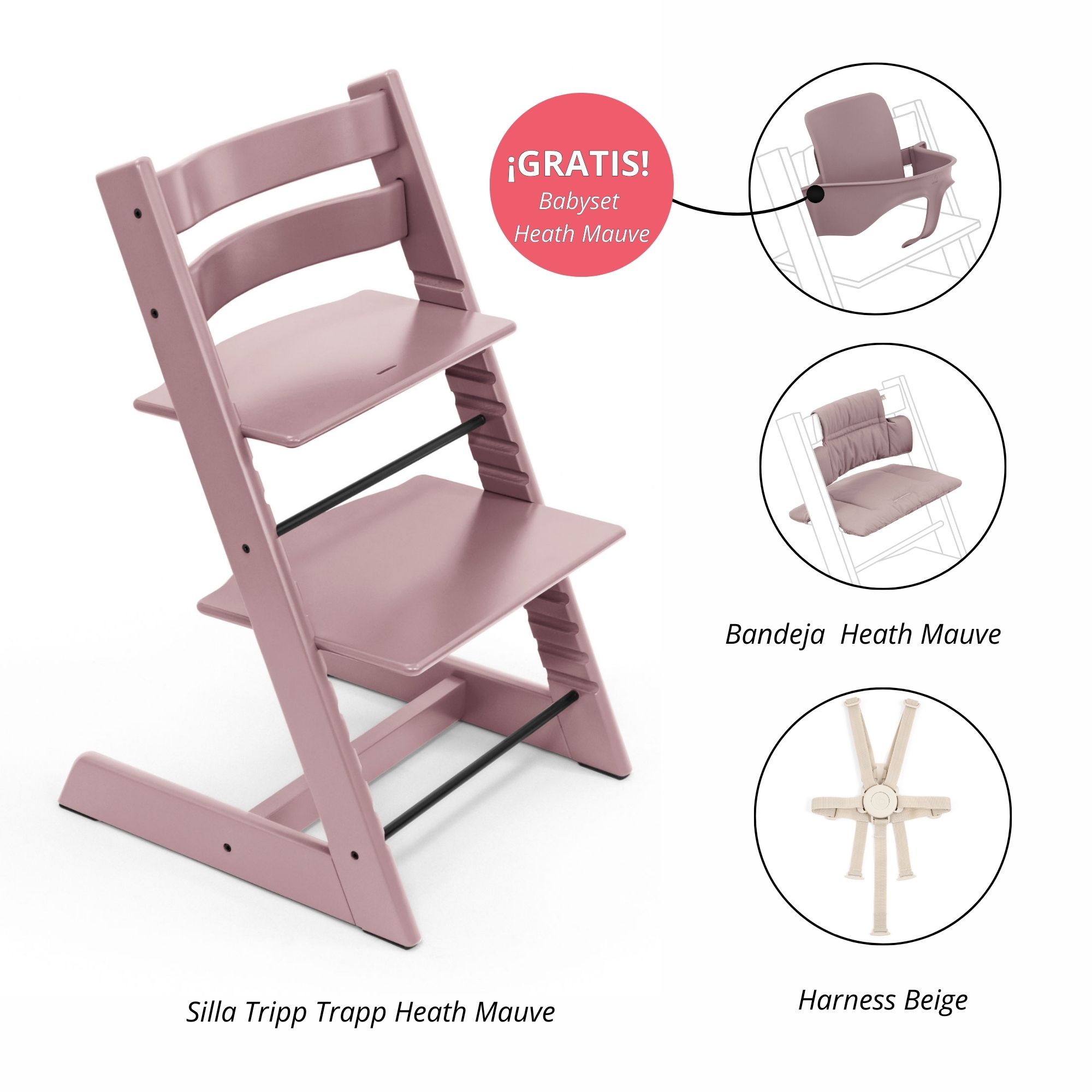 BABYSET PARA SILLA STOKKE MODELO NOMI
