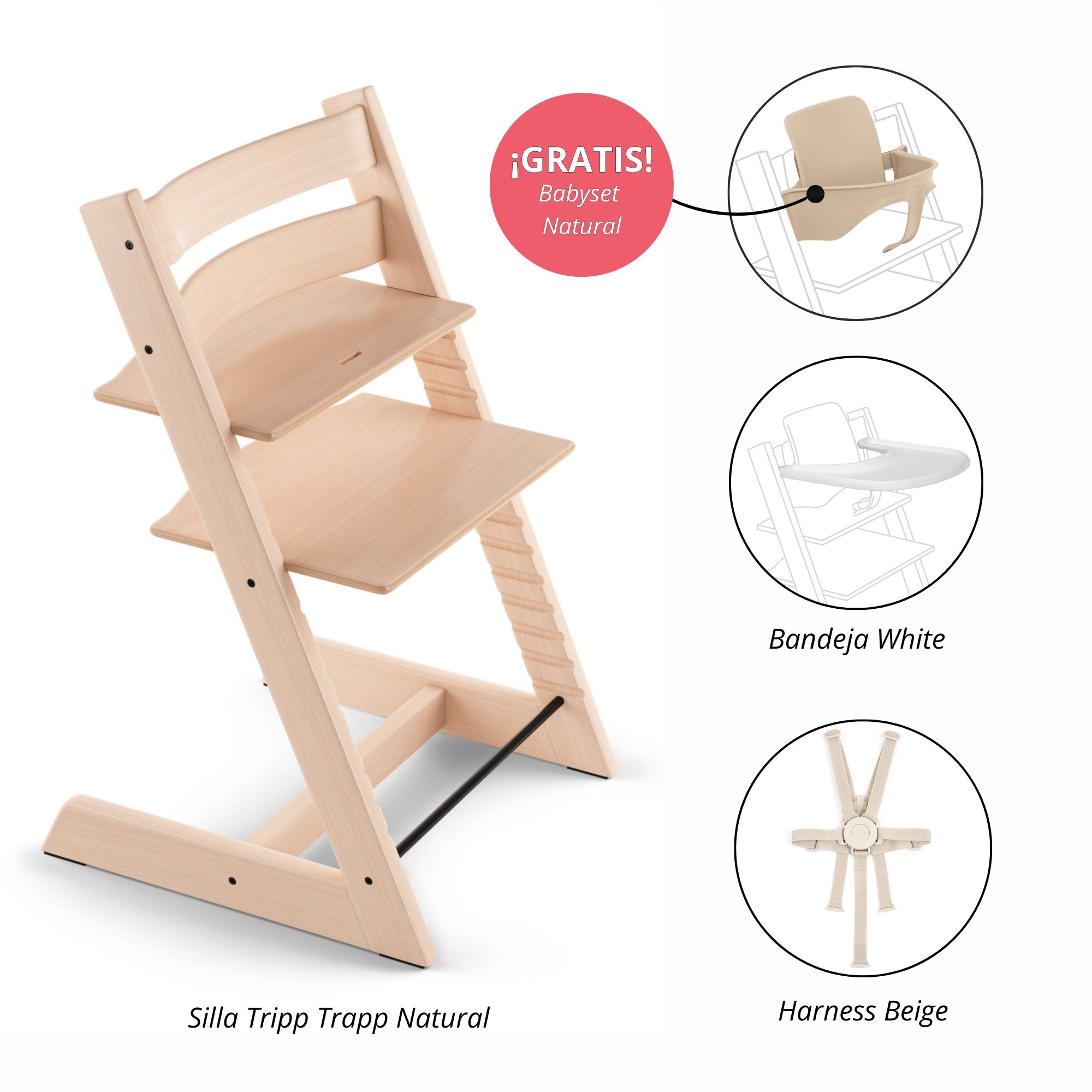 BABYSET PARA SILLA STOKKE MODELO NOMI