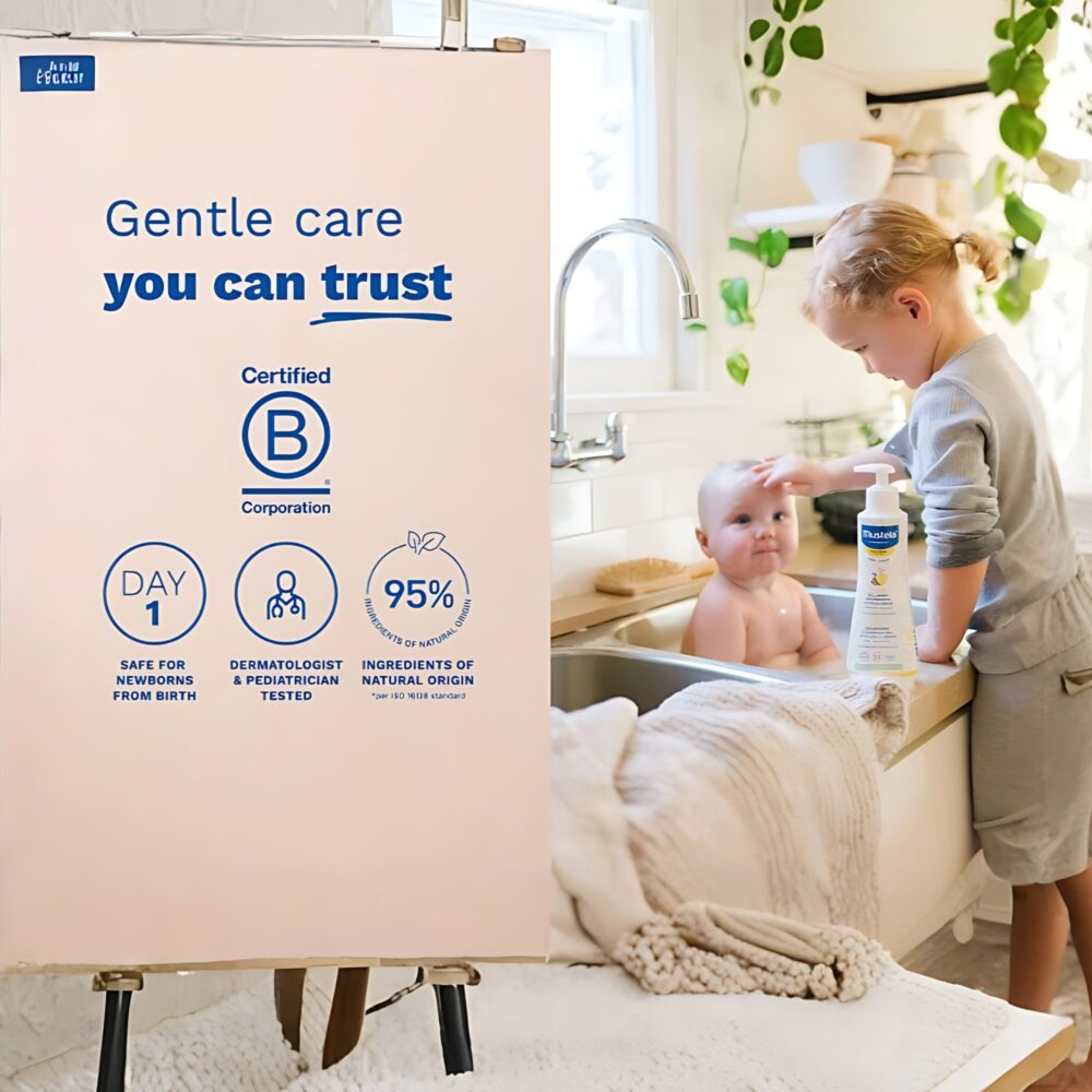 GEL LIMPIADOR NUTRITIVO CON CREMA FRÍA 300ML MUSTELA