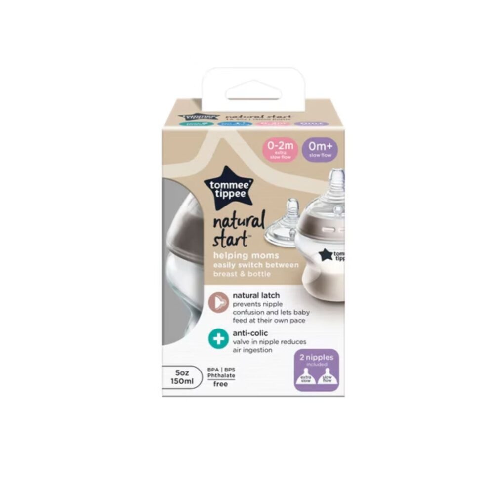 BIBERÓN NATURAL START 5OZ TOMMEE TIPPEE