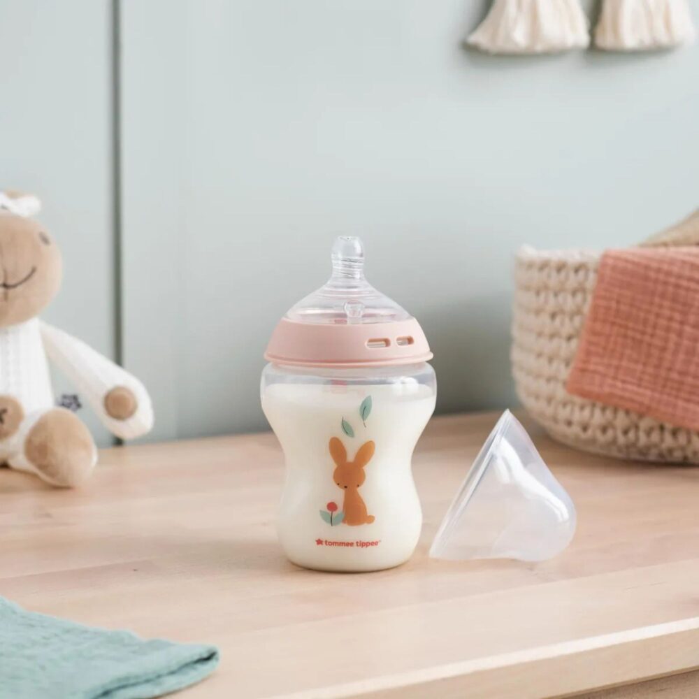 BIBERÓN NATURAL START 9OZ PARA NIÑA X 2 UND TOMMEE TIPPEE