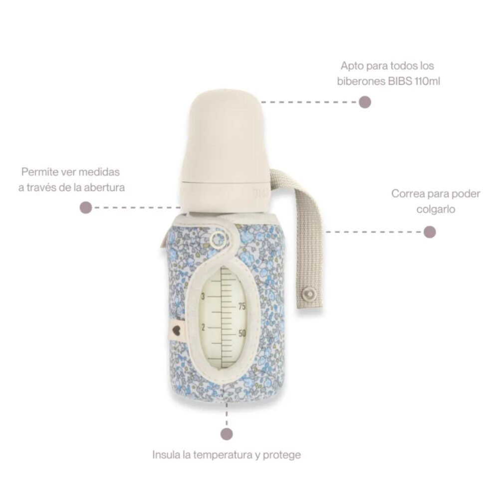 FUNDA TÉRMICA PARA BIBERÓN 110 ML ELOISE IVORY BIBS