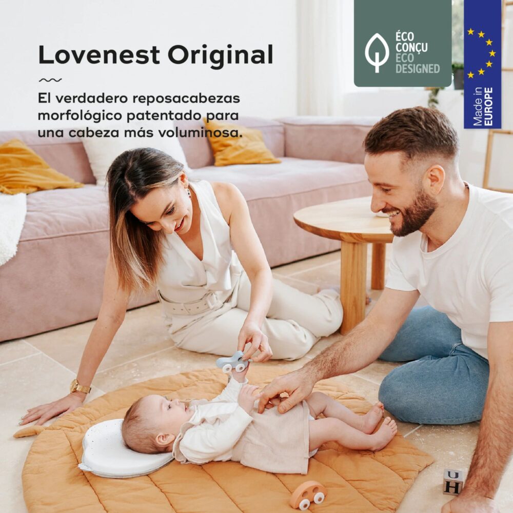 PROTECTOR DE CABEZA ANATÓMICO PARA BEBÉ LOVENEST ORIGINAL BABYMOOV