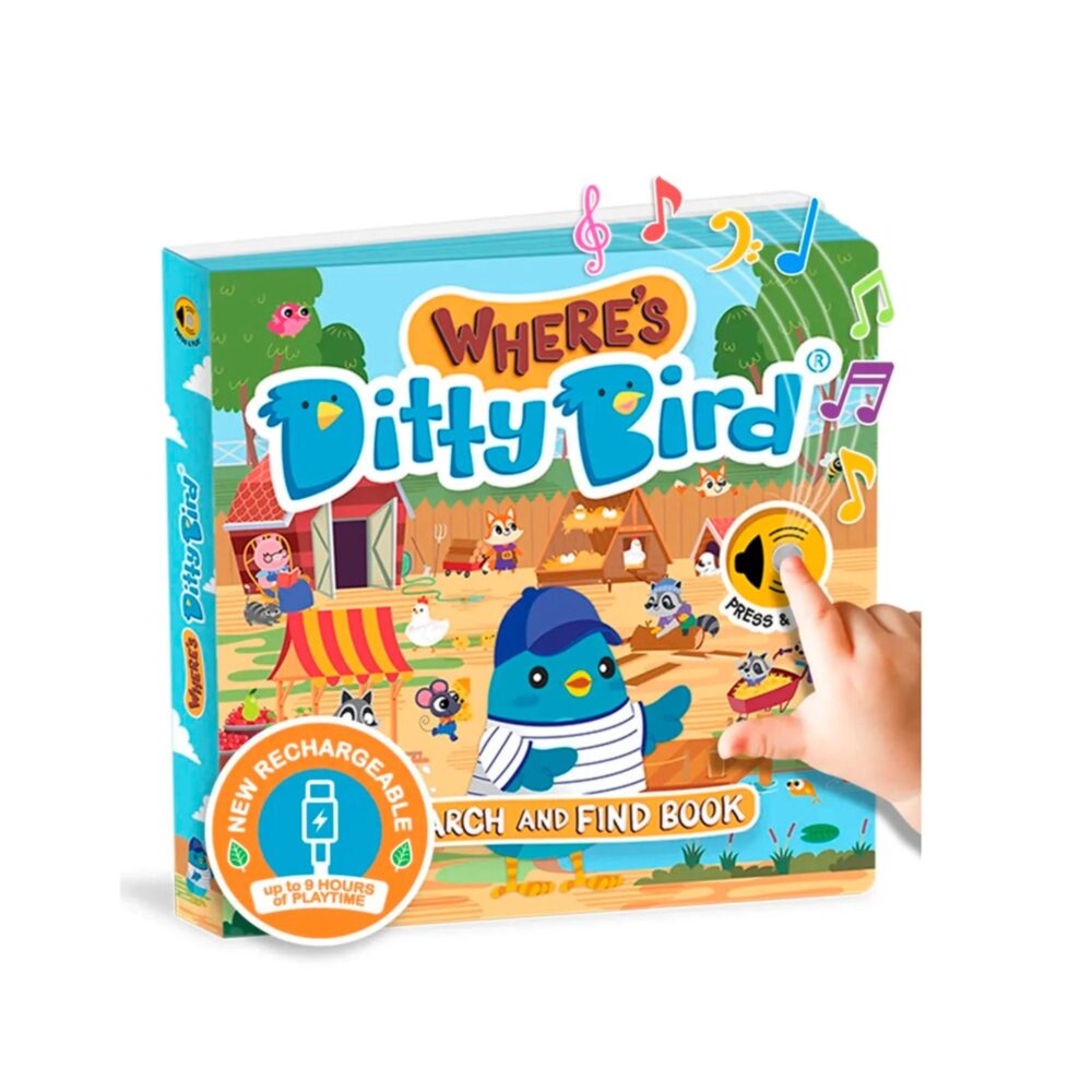 LIBRO MUSICAL DÓNDE ESTÁ DITTY EN INGLÉS - DITTY BIRD