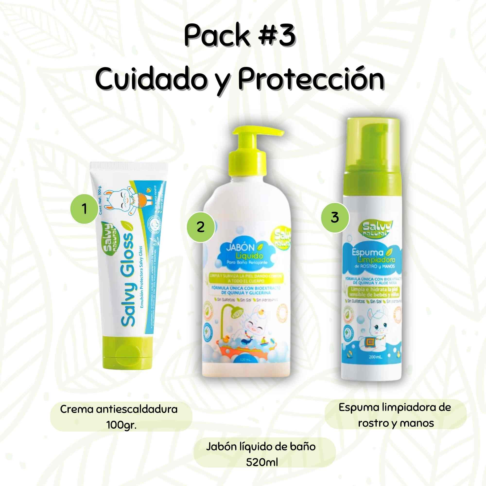 LIMPIADOR DE BIBERONES Y ACCESORIOS CON EXTRACTO DE QUINUA DE 500 ML SALVY NATURAL